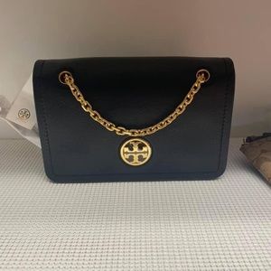 Carson Convertible Leather Crossbody Bag